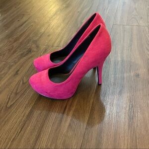 NWT l Mix No.6 Pink Platform Pumps l 7.5